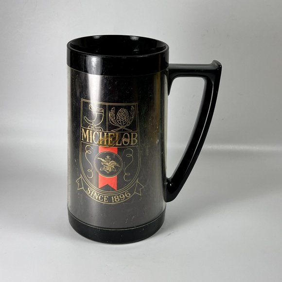 Vintage Michelob Since 1896 Stein Mug Plastic West bend Thermo Serv Barware - Picture 1 of 16